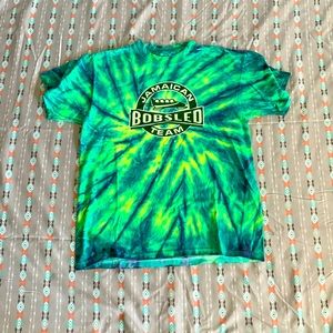 A Delta T-Shirt That says Jamaican Bobsled Team.